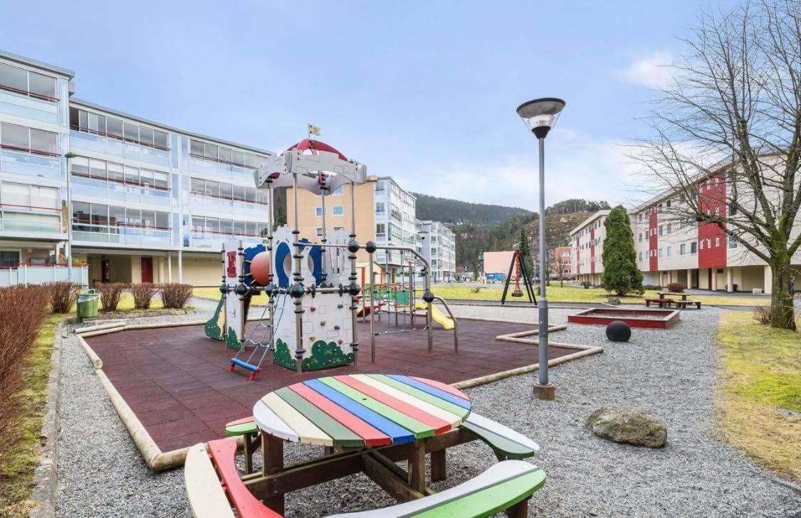Moderne Toppleilighet Bergen Exterior foto